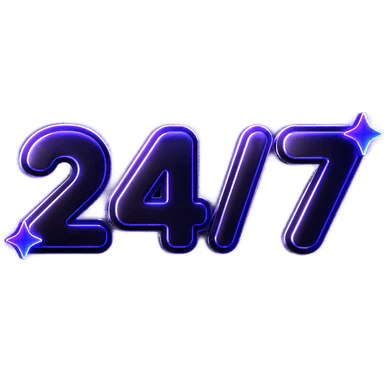IT RUNS 24/7